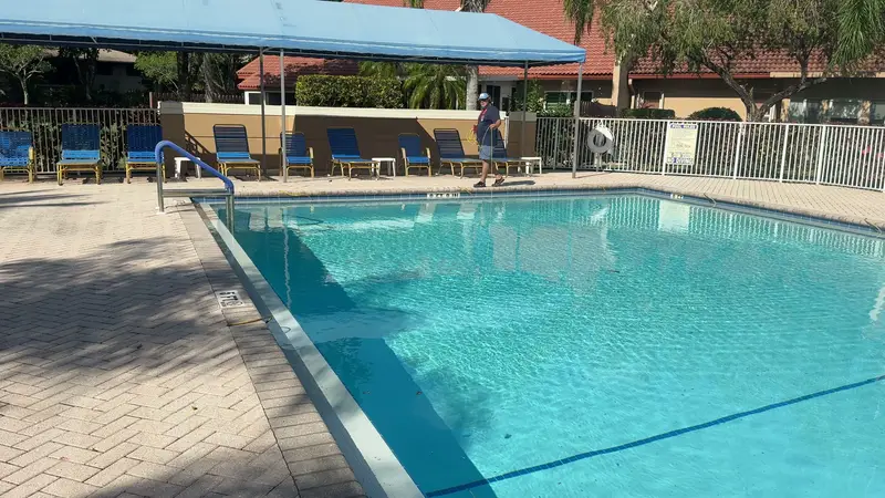 Pool leak detection photo